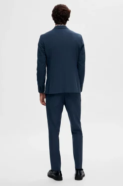 Selected Americana Slim Fit Azul New