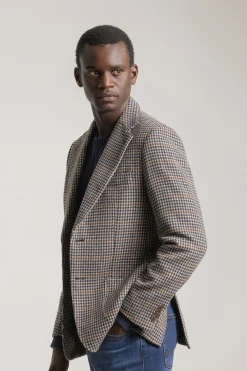 PuroEGO Americana slim pata de gallo Gris Outlet