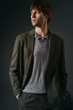 OOTO Americana traje algodón coordinado Kaki Discount