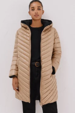 Cortefiel Anorak reversible thermolite® Beige Hot