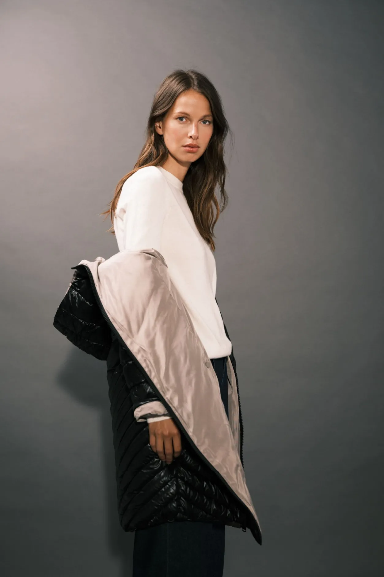 Cortefiel Anorak reversible thermolite® Negro Best