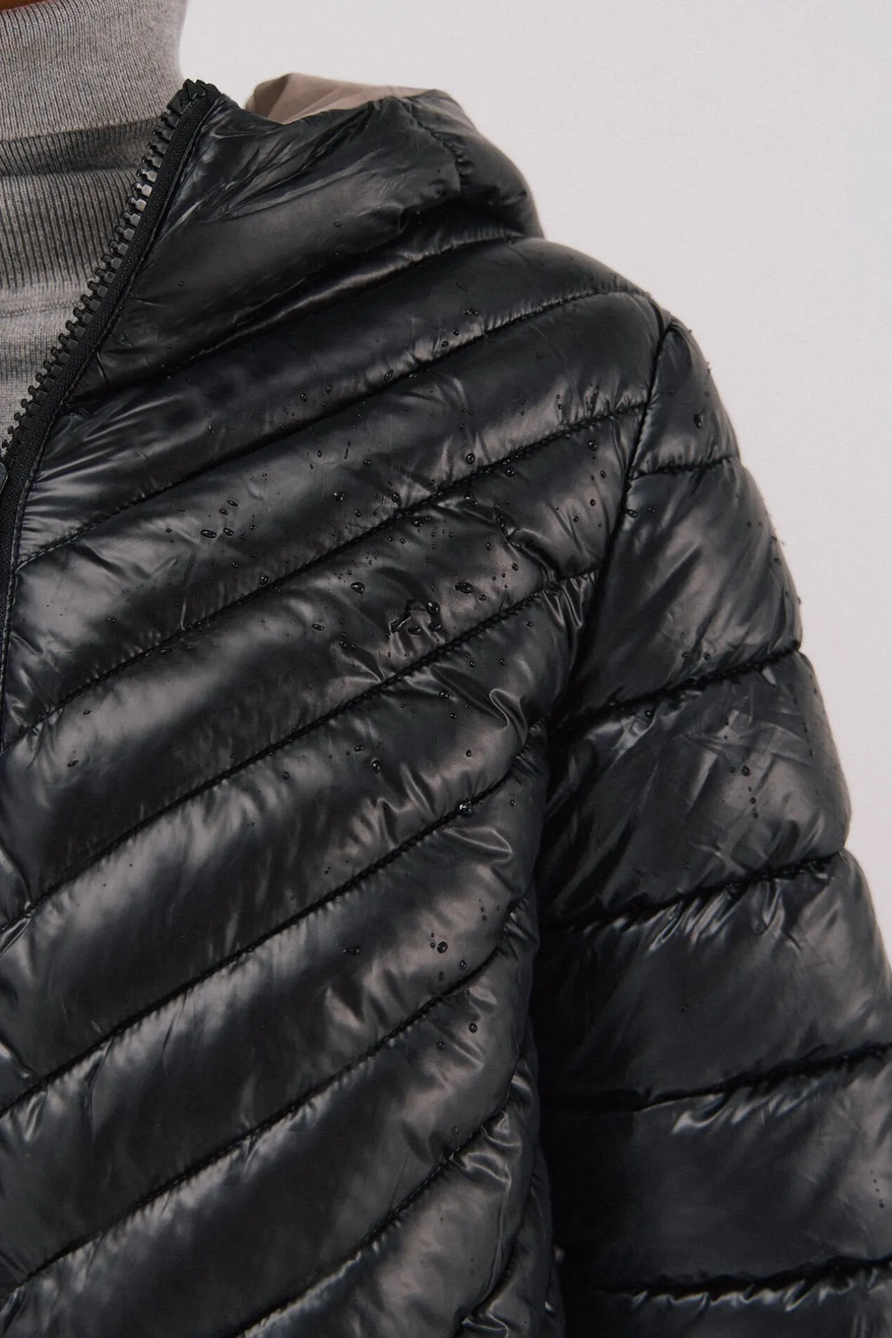 Cortefiel Anorak reversible thermolite® Negro Best