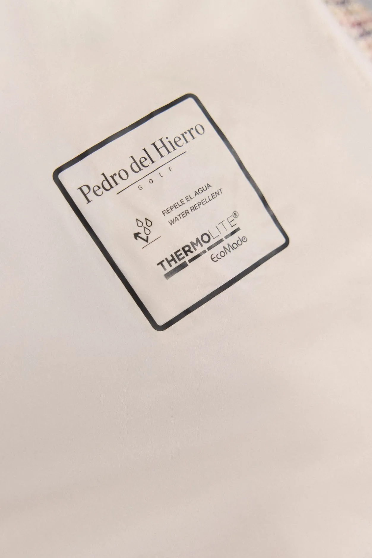 Pedro del Hierro Anorak soft shell estampado golf Beige Outlet