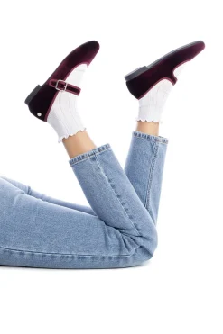 XTI Bailarina de mujer Granate New