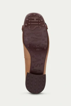 Hispanitas Bailarina punta cuadrada adorno cadena OPORTO Camel Hot