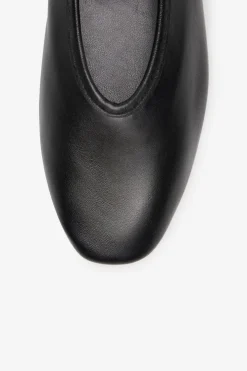 Cortefiel Bailarina tira piel Negro Sale