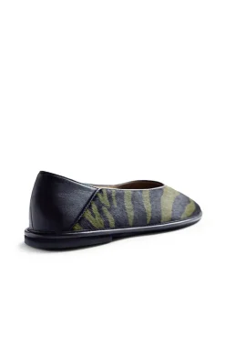 Gioseppo Bailarinas piel by Melyssa Pinto Estampado blanco Online