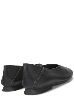 Camper Bailarinas planas de piel negro Clearance