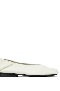 Camper Bailarinas planas de piel blanco Hot