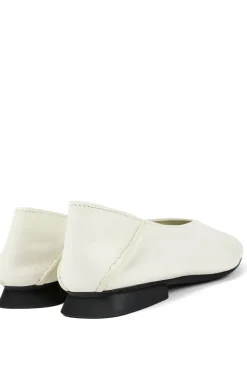 Camper Bailarinas planas de piel blanco Hot