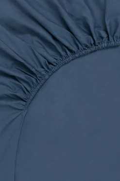 Textura Bajera algodón orgánico. Cama 180-200cm. azul Best