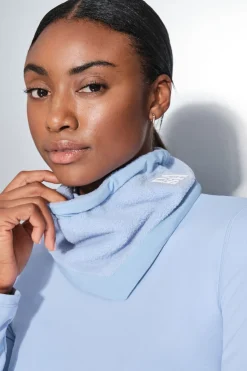 Dash and Stars Bandana polar bebé azul Hot