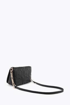 Lola Casademunt Bandolera acolchada Negro Discount