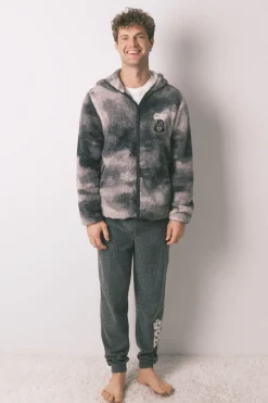 Women'secret Bata corta hombre borreguito Star Wars gris Discount