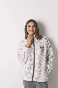 Women'secret Bata corta pelo Minnie estampado Clearance