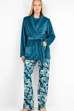 Gisela Bata en tejido polar elástico estampado Hot