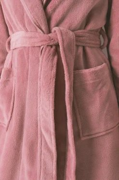 Women'secret Bata midi polar rosa Discount