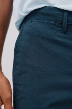 Cortefiel Bermuda chino Azul marino Clearance