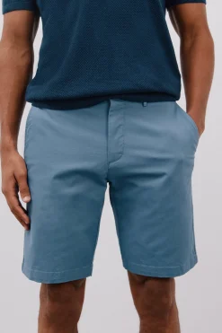 Cortefiel Bermuda chino Azul Outlet