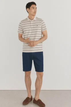 Pedro del Hierro Bermuda denim regular fit Azul Sale