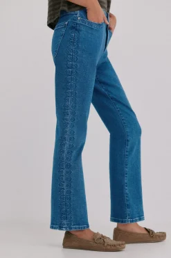 Hoss Intropia Bernadette. Vaqueros bootcut Azul Best