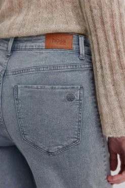 Hoss Intropia Berta. Vaqueros wide leg Gris Hot