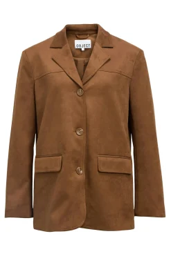 Object Blazer Marr&oacute;n oscuro Best