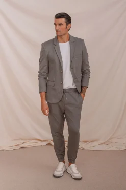 Celopman Blazer Casual Estructura verde Best