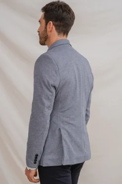 Celopman Blazer Casual Mezcla azul