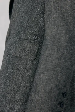 Pedro del Hierro Blazer cheviot Gris Sale