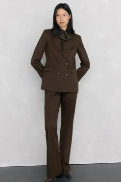 Pedro del Hierro Blazer chocolate doble botonadura Marrón Clearance