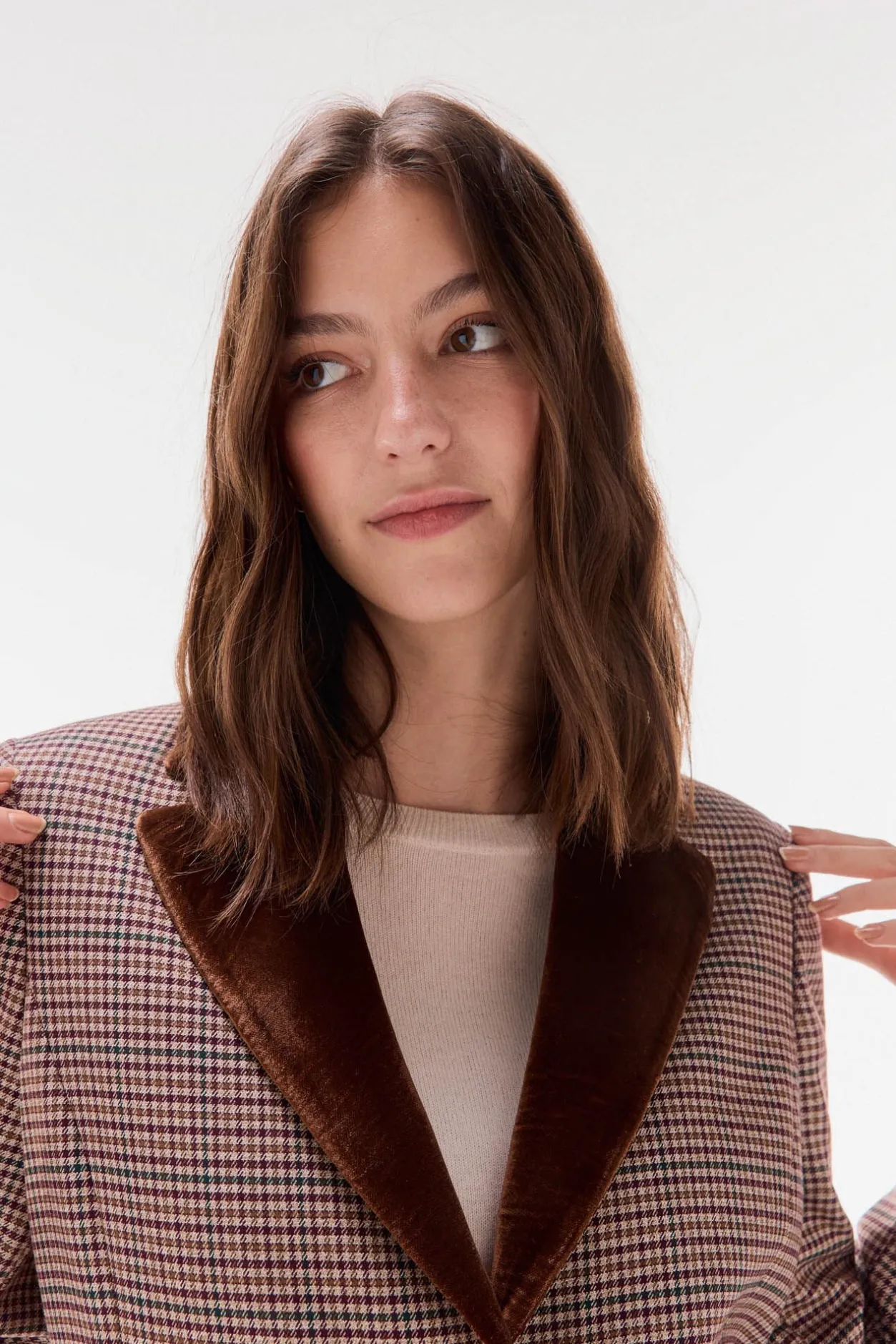 TFP by Tamara Falcó Blazer cruzada Gris Discount