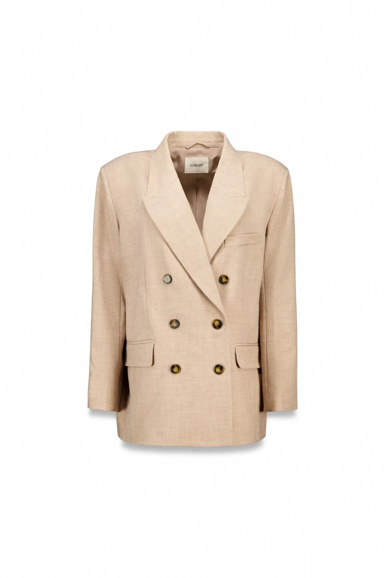 Slowlove Blazer de corte oversize Beige Sale