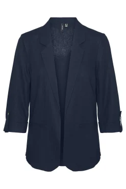 Vero Moda Blazer de mujer abierta con solapa Azul marino Best