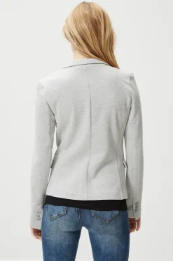 Vero Moda Blazer de mujer manga larga con bolsillos Gris Best