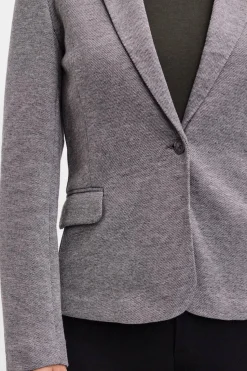 Vero Moda Blazer de mujer manga larga con bolsillos Gris oscuro Sale