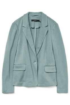 Vero Moda Blazer de mujer manga larga con bolsillos Turquesa Outlet