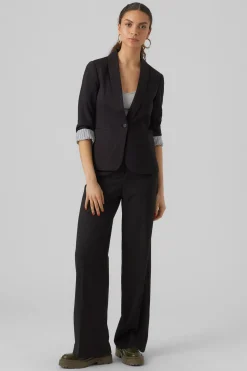 Vero Moda Blazer entallada Negro Best