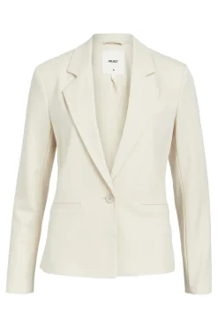 Object Blazer entallada manga larga Beige Discount