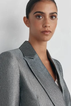 Pedro del Hierro Blazer fantasía doble botonadura Gris New