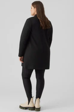 Vero Moda Curve Blazer manga larga con bolsillos talla grande Negro Sale