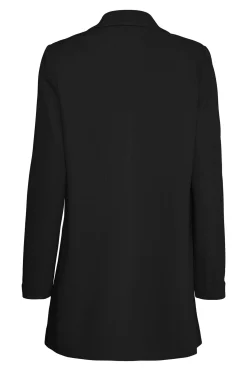 Vero Moda Curve Blazer manga larga con bolsillos talla grande Negro Sale