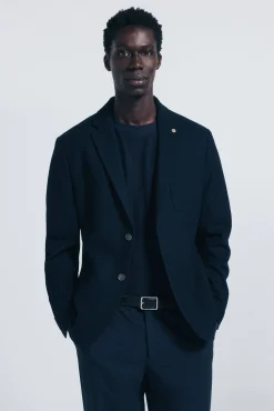 Springfield Blazer ojo de perdiz azul Online