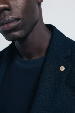 Springfield Blazer ojo de perdiz azul Online