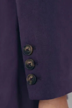 Pedro del Hierro Blazer regular fit morada Morado Outlet