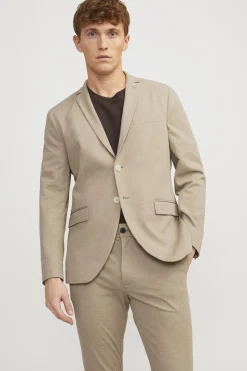 Jack & Jones Blazer Slim fit Beige Best