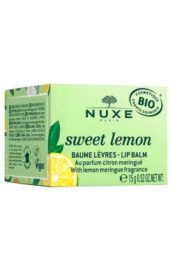 Nuxe Bálsamo labial hidratante con fragancia de merengue de limón Verde Hot