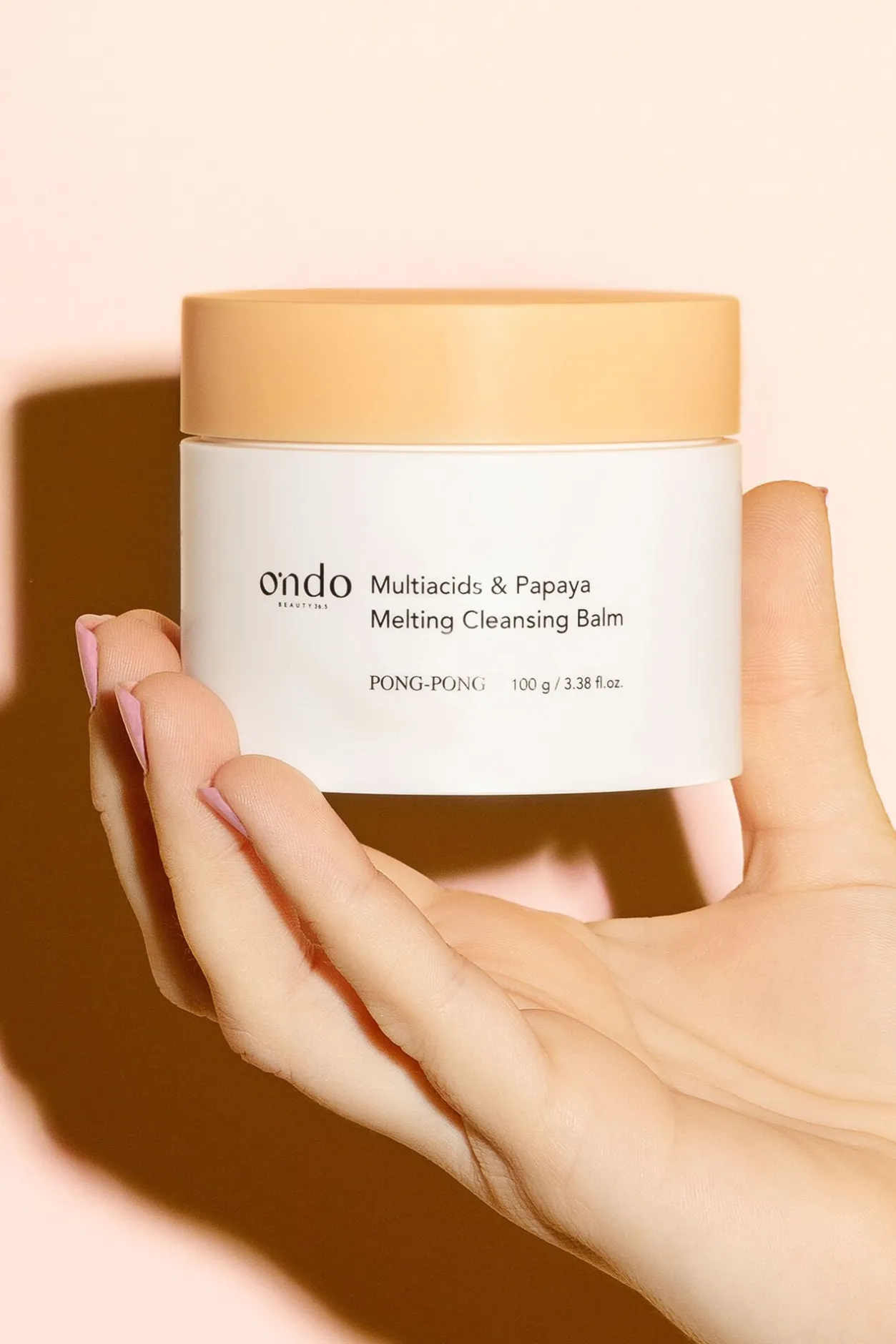 Ondo beauty 36.5 Bálsamo limpiador multiácidos y papaya Amarillo