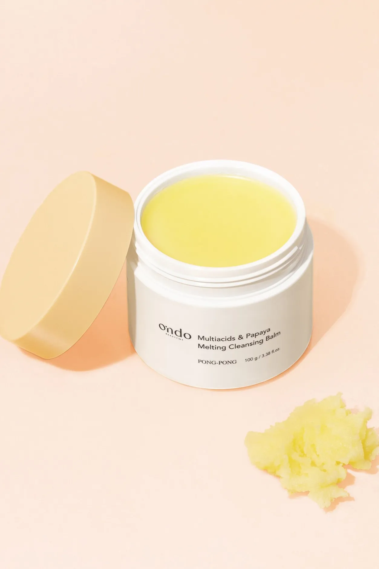 Ondo beauty 36.5 Bálsamo limpiador multiácidos y papaya Amarillo