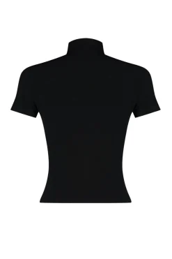 Trendyol Blusa ajustada negro Clearance